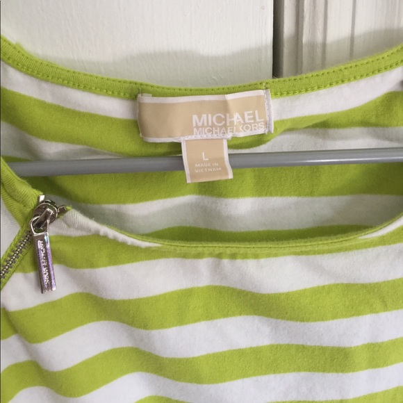 Michael Kors Zipper Tee - Picture 2 of 2