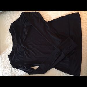 Lululemon Black Long sleeve Shirt