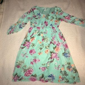 Pink Blush Maternity Dress