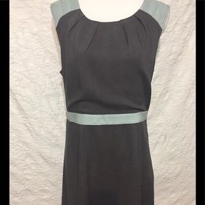 Tinley Road Blue Grey Career Dress Size L