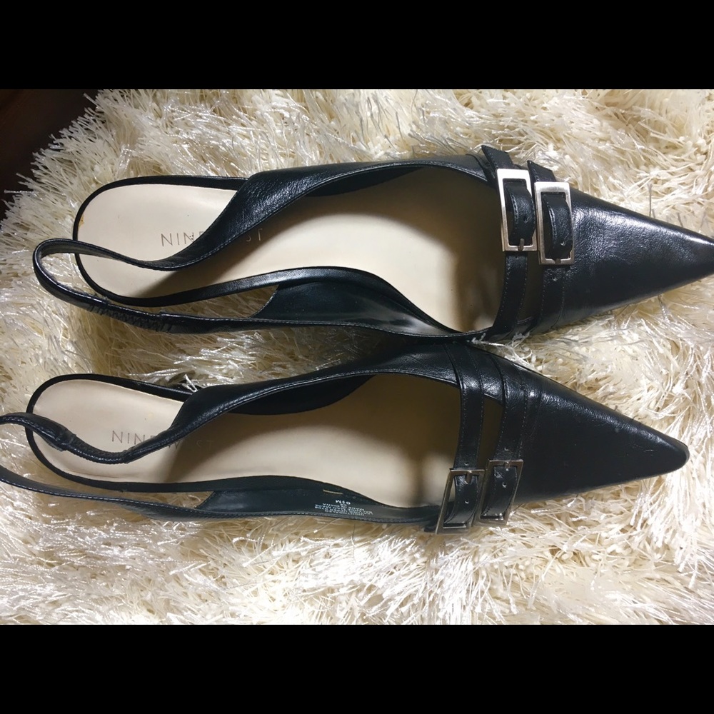 Nine West along back heels with pointed toe