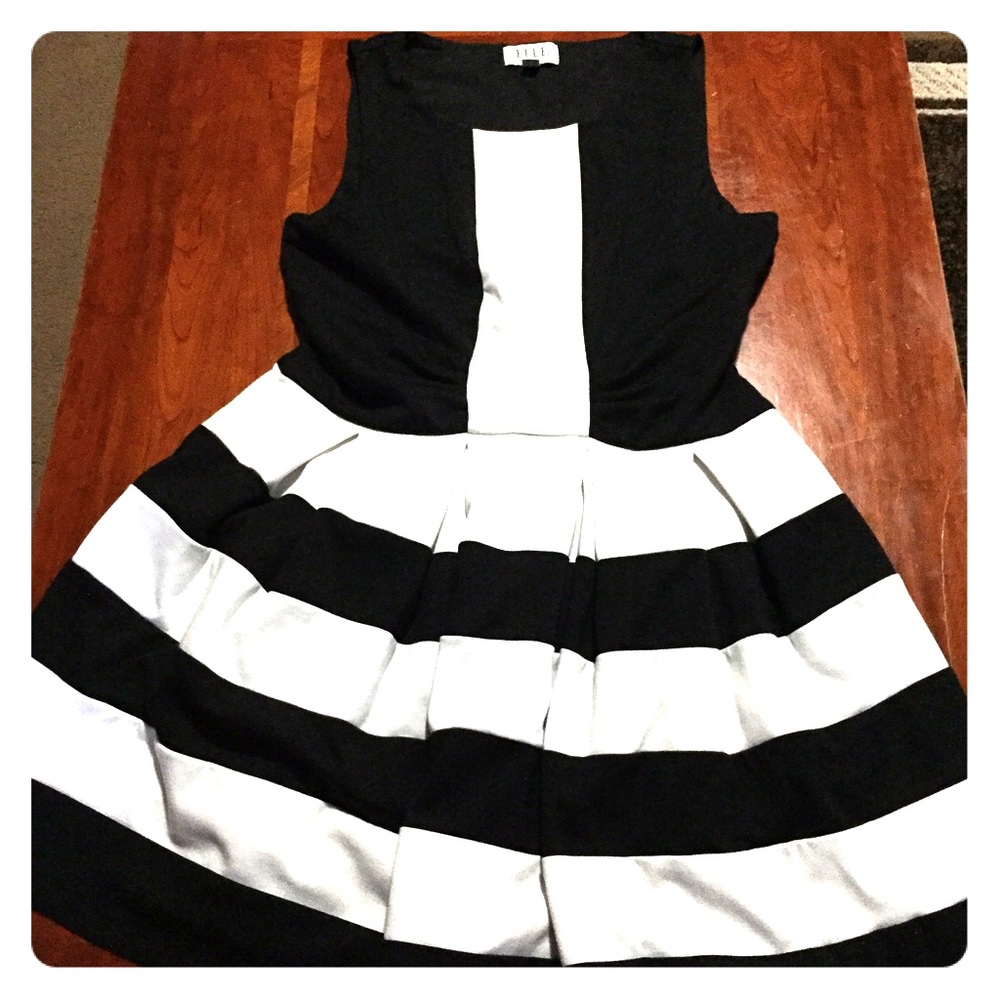 Pleated dress