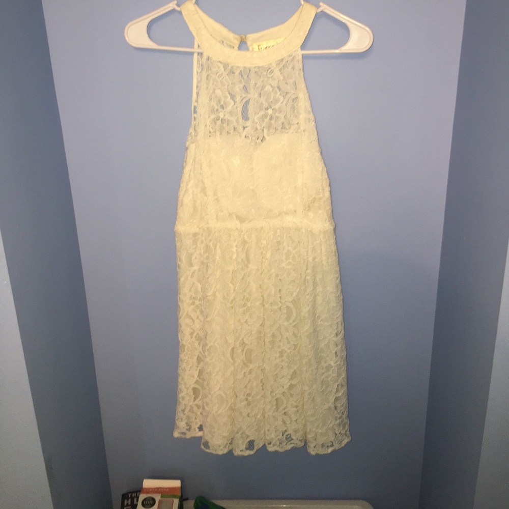 White dress