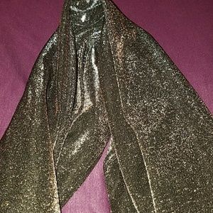 Silver wrap shawl
