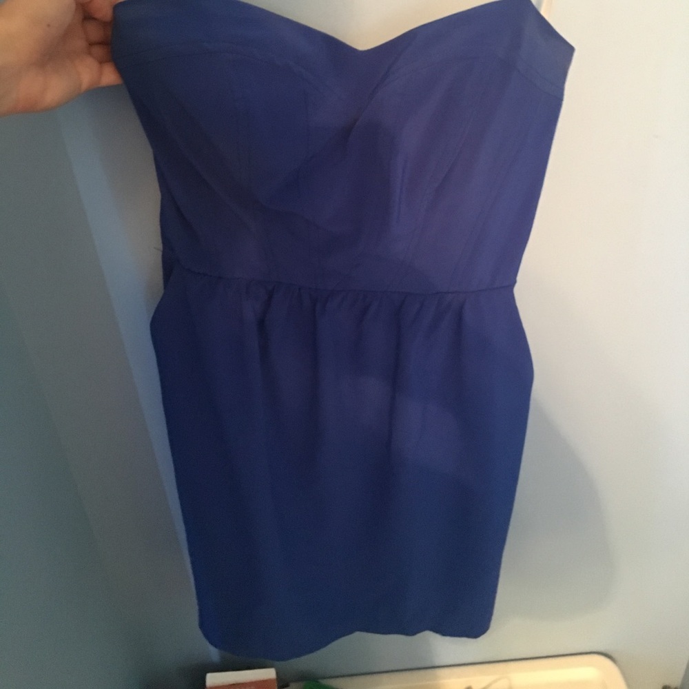 Blue dress