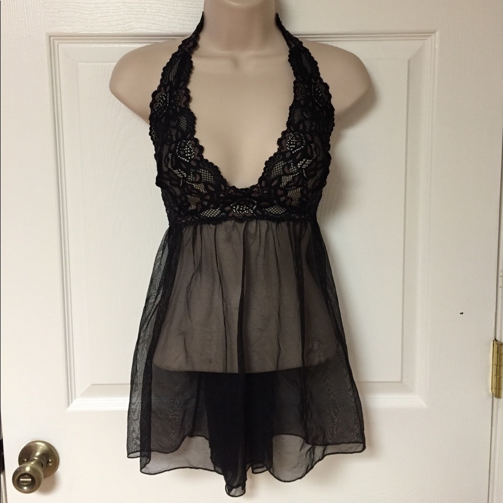 Frederick's of Hollywood baby doll nightie Large