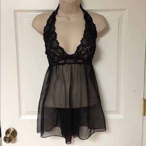 Frederick's of Hollywood baby doll nightie Large