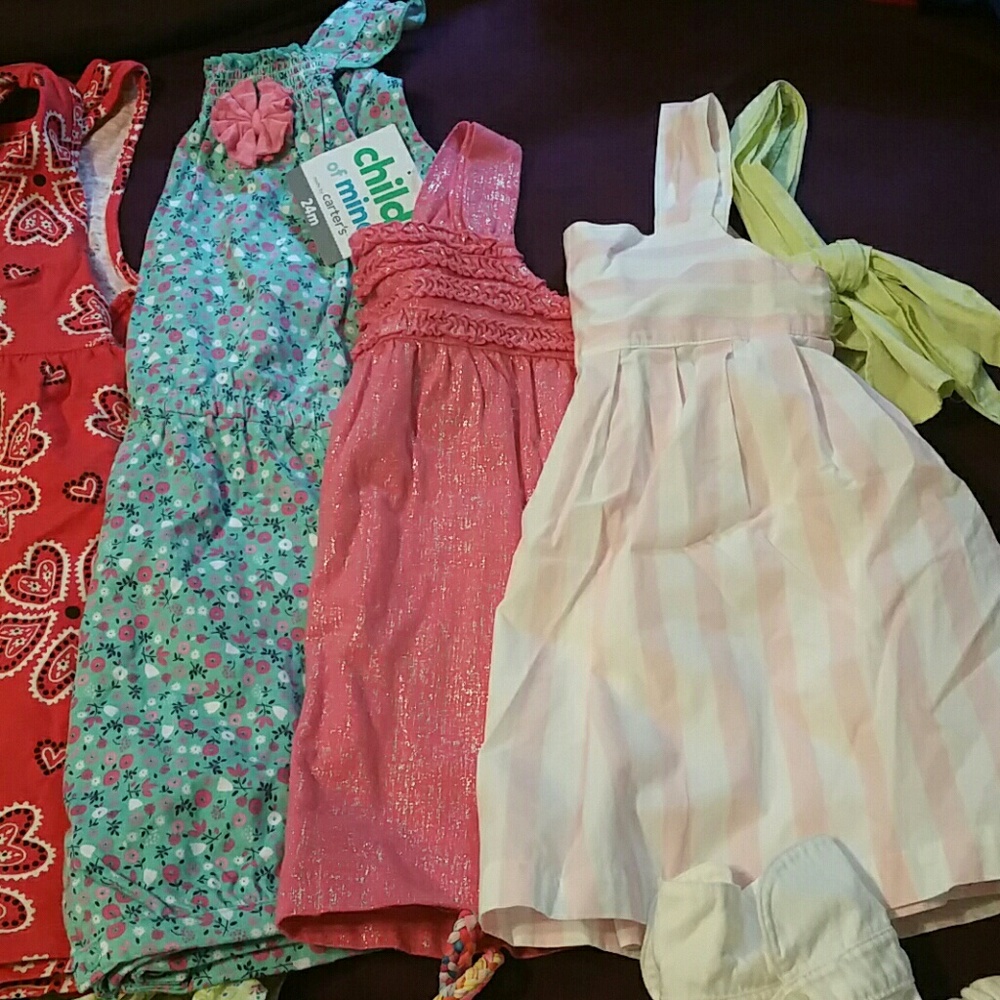 Girls dresses size 18mo-3T