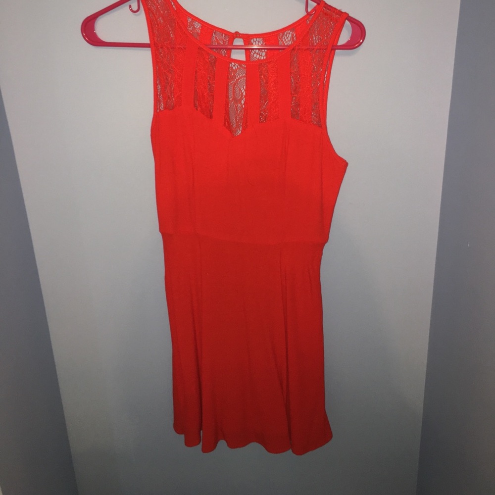 Red dress