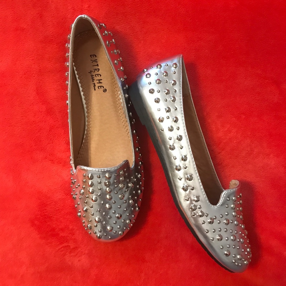 Studded Loafers