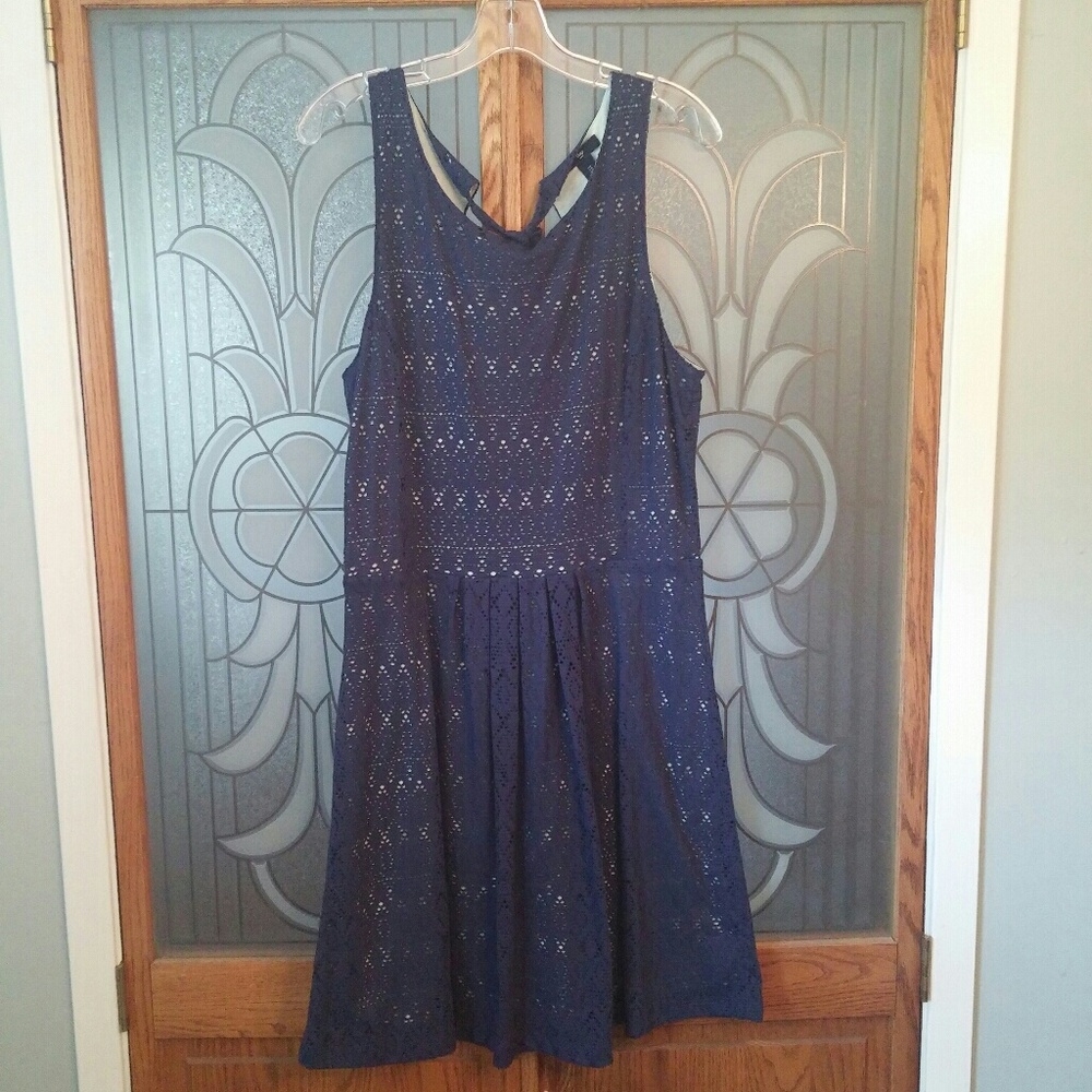 Crochet A-line Dress