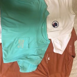 2 southern marsh t shirts and southern proper tee