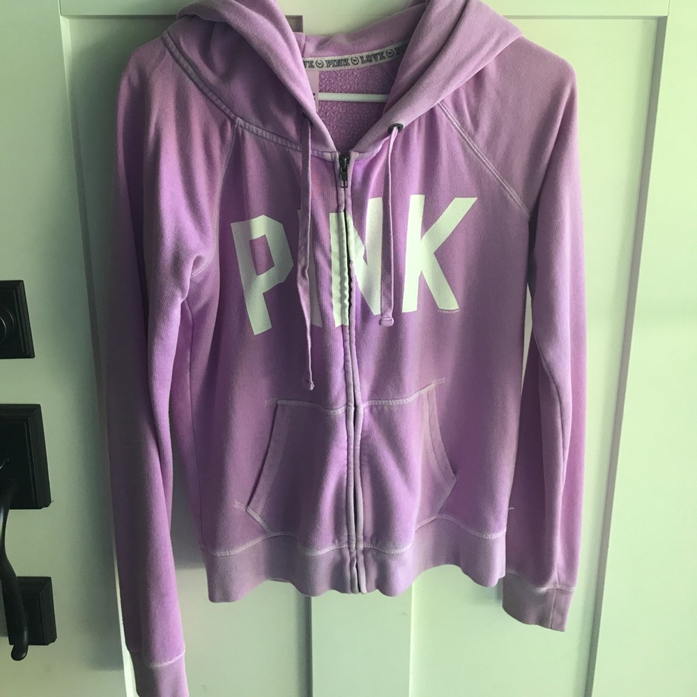 🎉 FLASH SALE🎉 PINK Victoria's Secret Zip-up