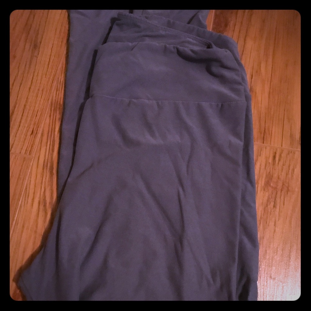 Blueish gray lularoe leggings TC