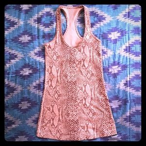 Lulu Lemon Snake Skin Yoga Tank