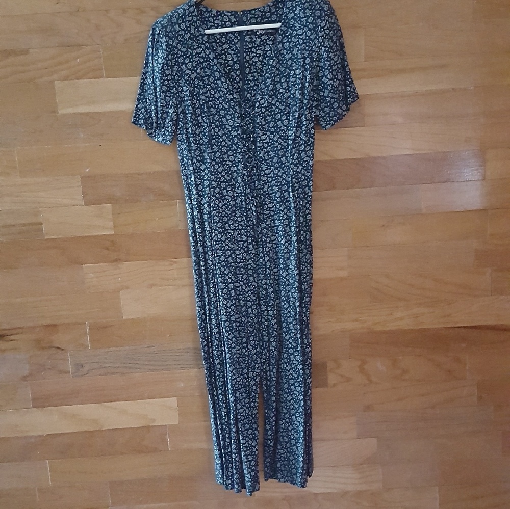 Vintage  Dawn Joy jumpsuit with corset & wide legs