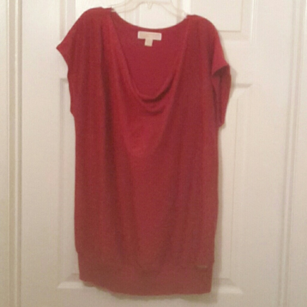 Red sparkly shirt