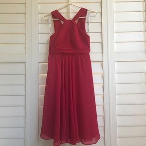Red Bridesmaid Dress