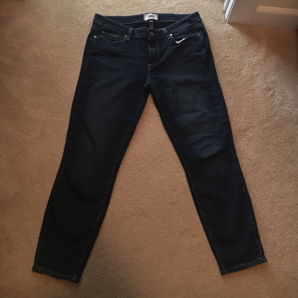 Paige Denim Size 32 Verdugo Crop Jeans