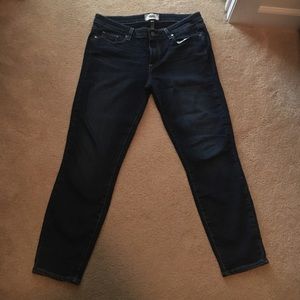 Paige Denim Size 32 Verdugo Crop Jeans