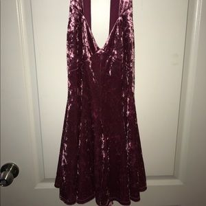 Urban Outfitters Velvet Romper