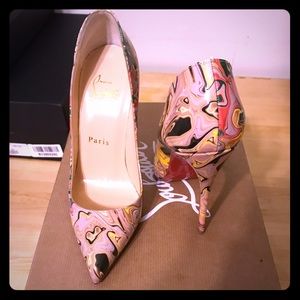 Christian Louboutin multicolor pigalle follies