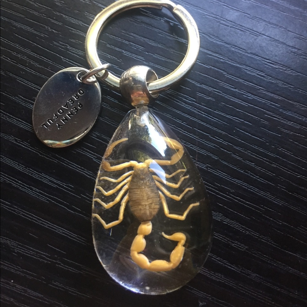 Penny dreadful scorpion keychain