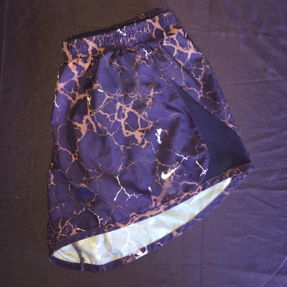 Nike Purple Lighting Running Shorts