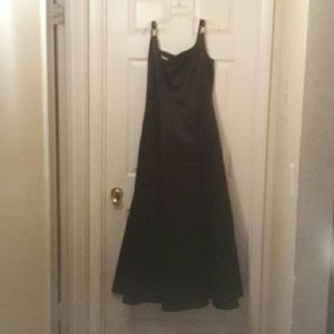 Black formal gown