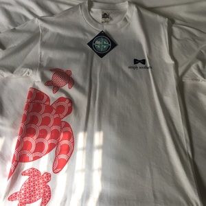 NWT, Simply Southern White Tee