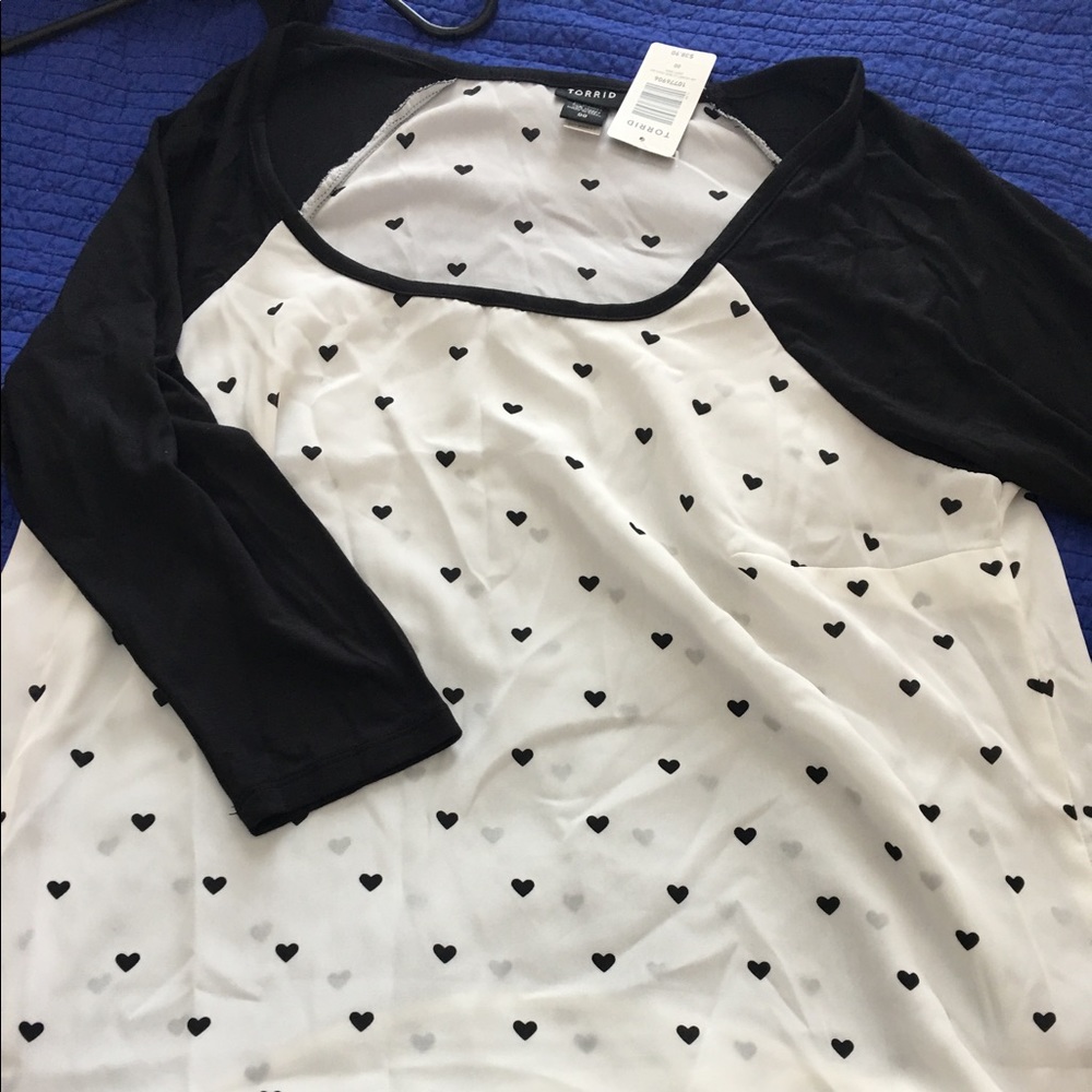 Torrid 3/4 sleeve shirt