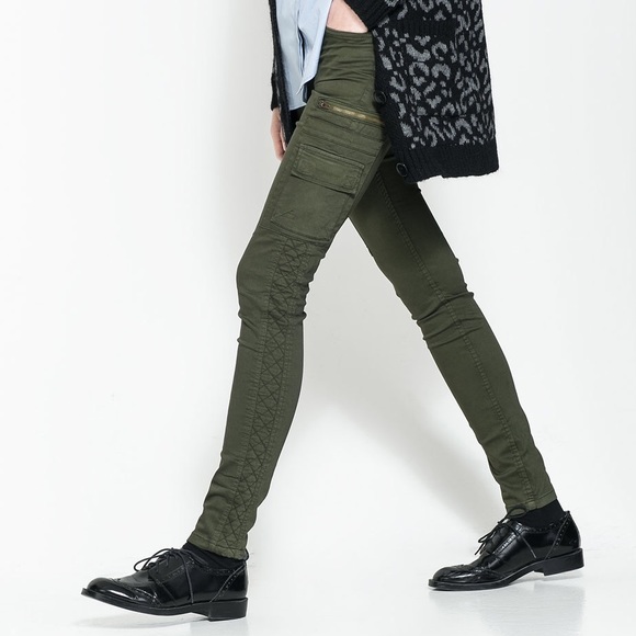 11 off Zara Pants Zara green cargo pans size 4 from Beautysbeholder