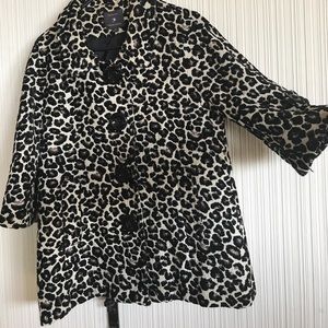 Leopard coat. 60's, Jackie O style