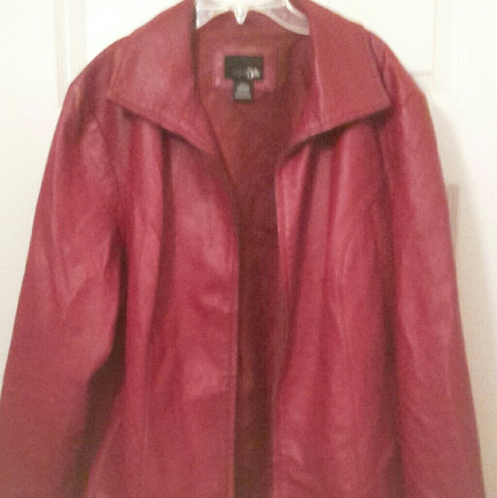 Leather jacket