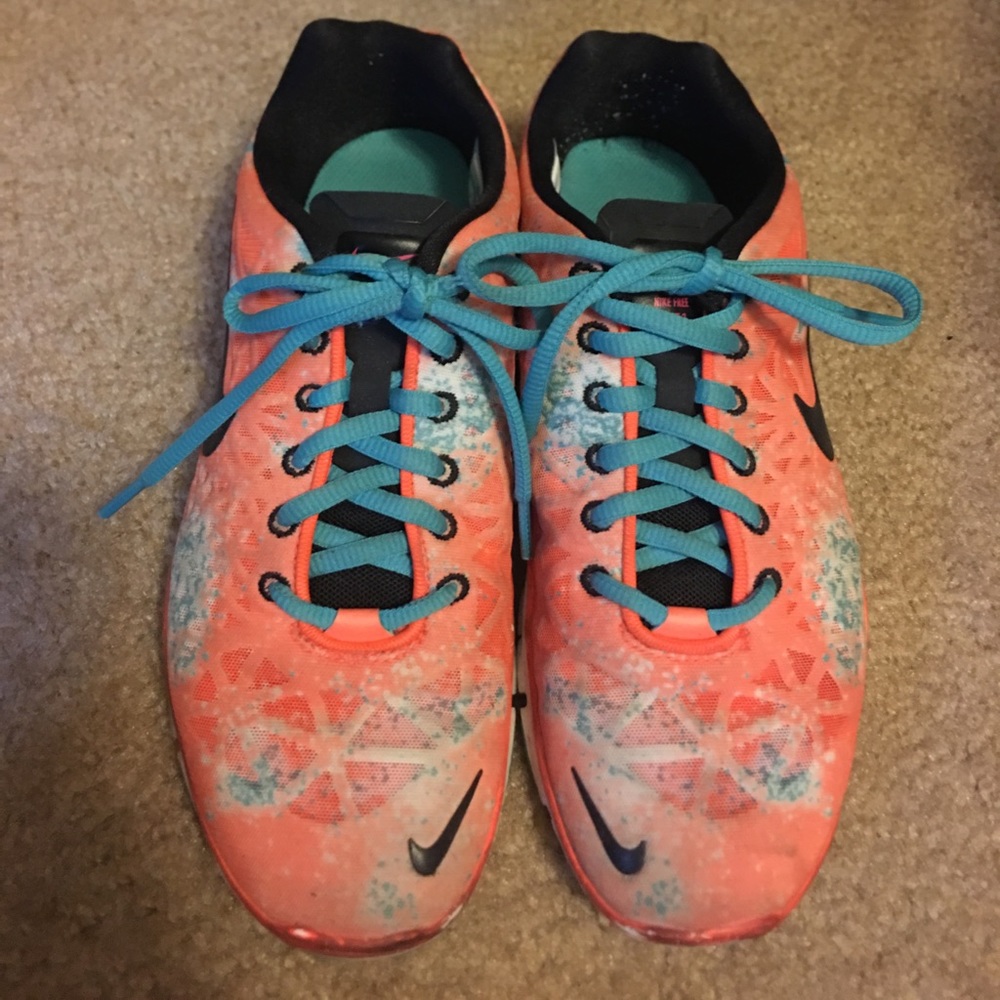 Nike Free 5.0 Orange Women's Size 7