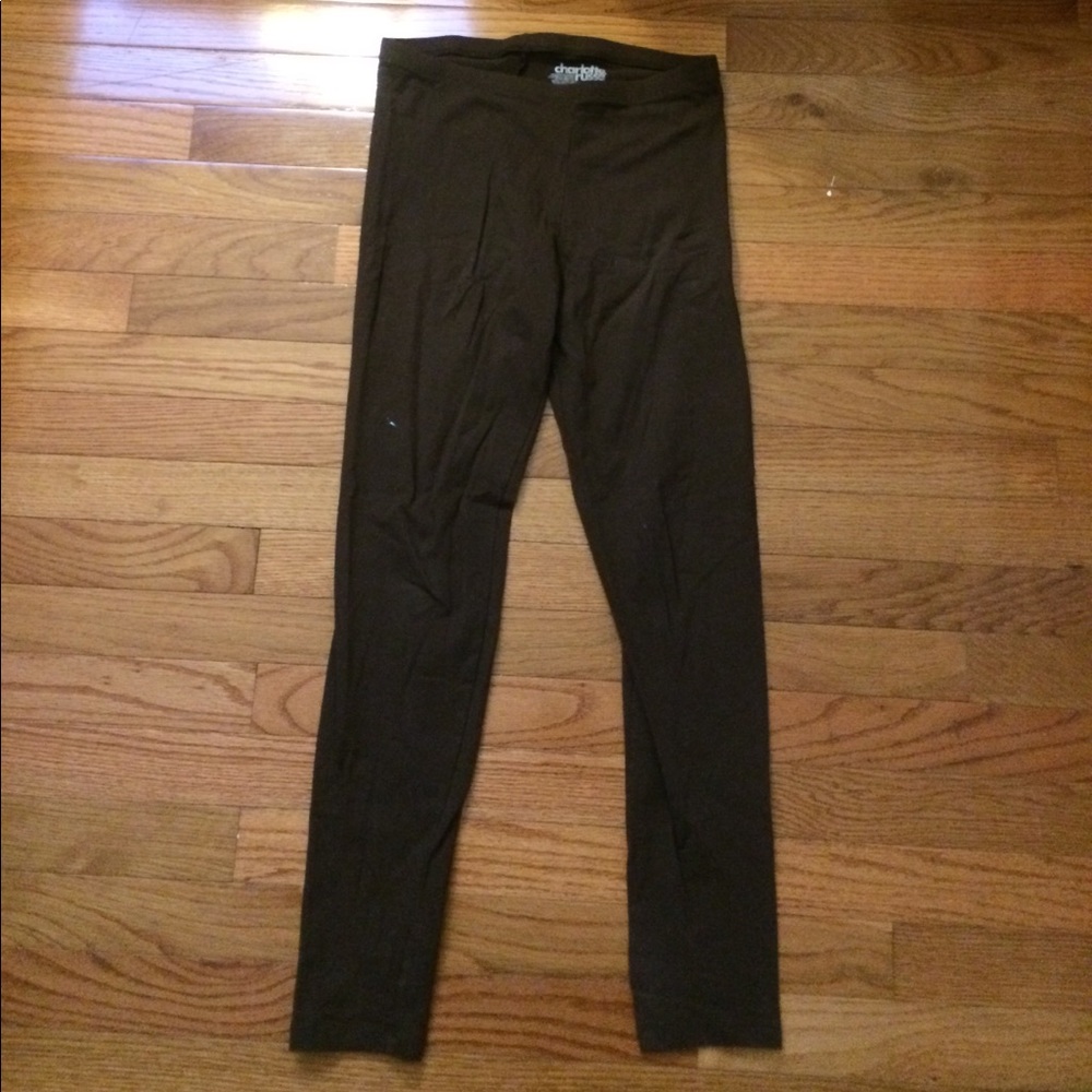 Charlotte Russe Dark Brown Leggings