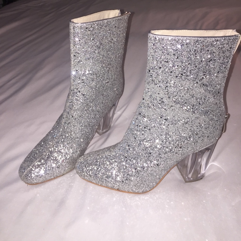 Glitter booties