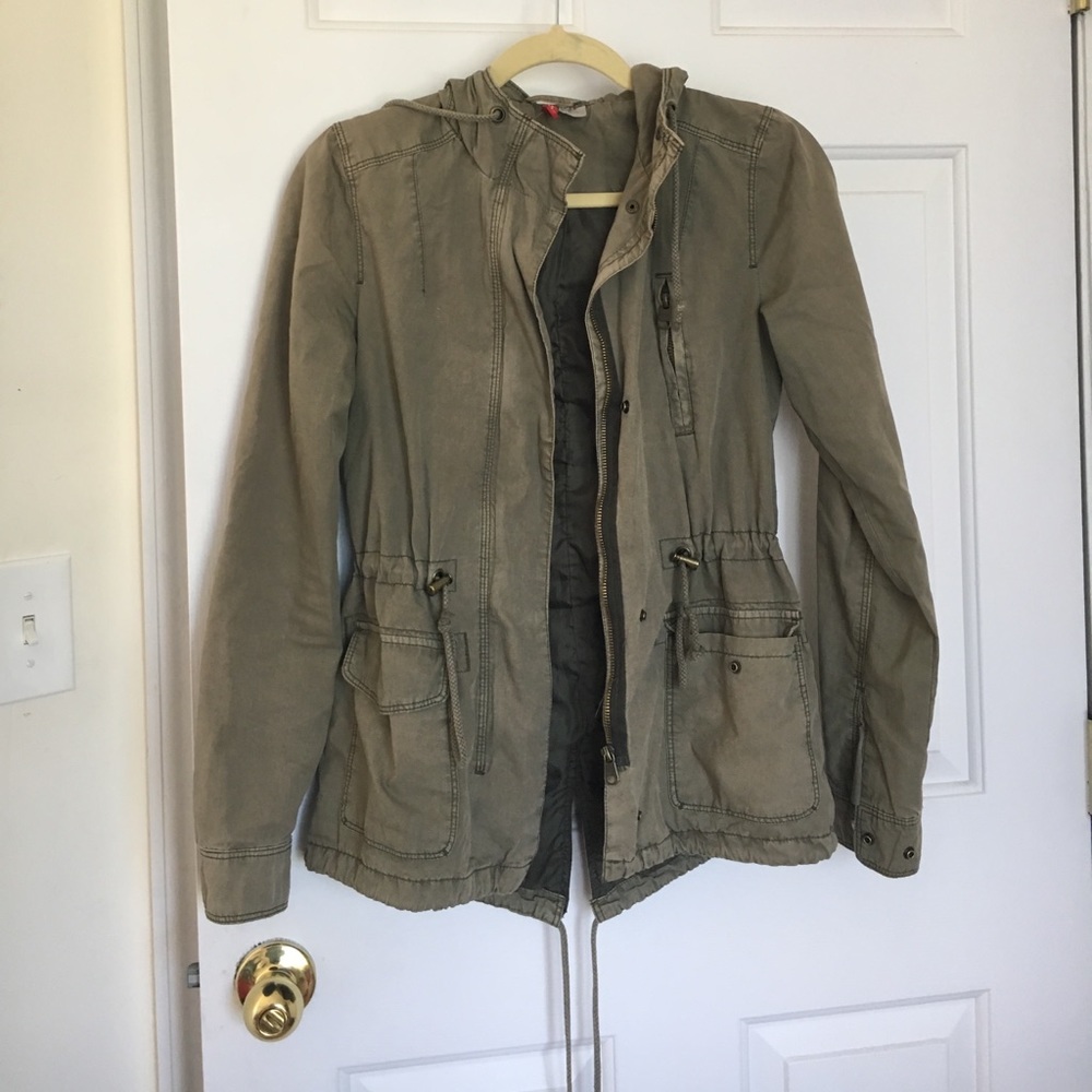 H&M Divided Military Green Jacket