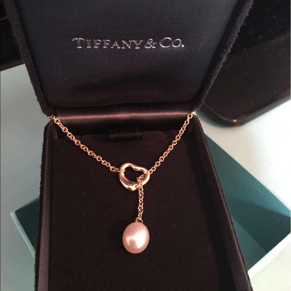 Tiffany's Elsa Peretti Open Heart Lariat