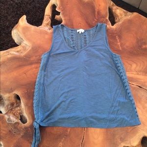 Anthropologie Meadow and Rue lace back Tank.