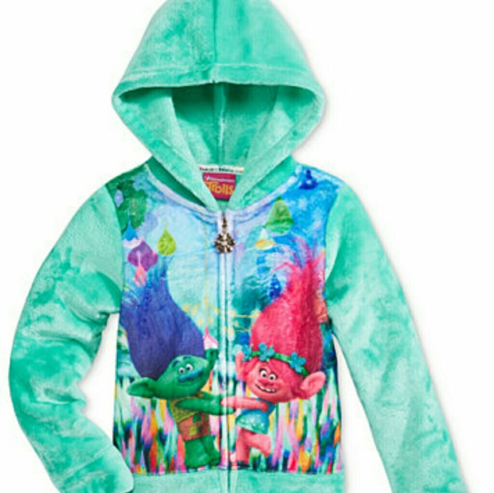 DreamWorks Trolls Hoodie New Without Tags Size 6