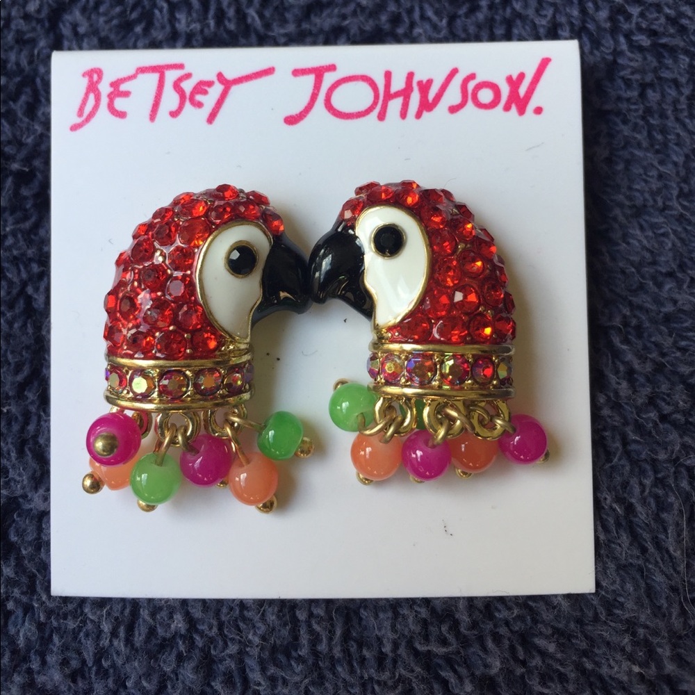 Betseys tropical new line parrots. So cute