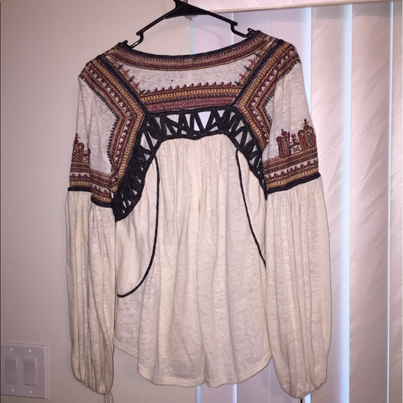 Embroidered free people blouse - Picture 5 of 6
