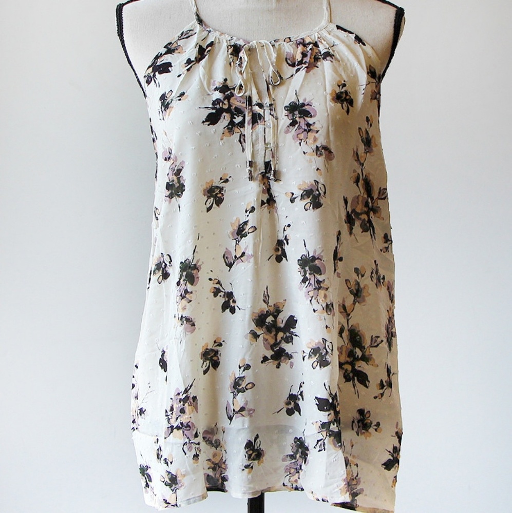 !SALE! Floral Sleeveless Blouse