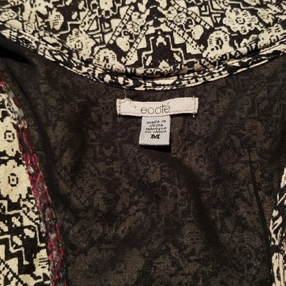 Ecote UO Printed Geometric Racerback Dress Size M - Picture 5 of 8