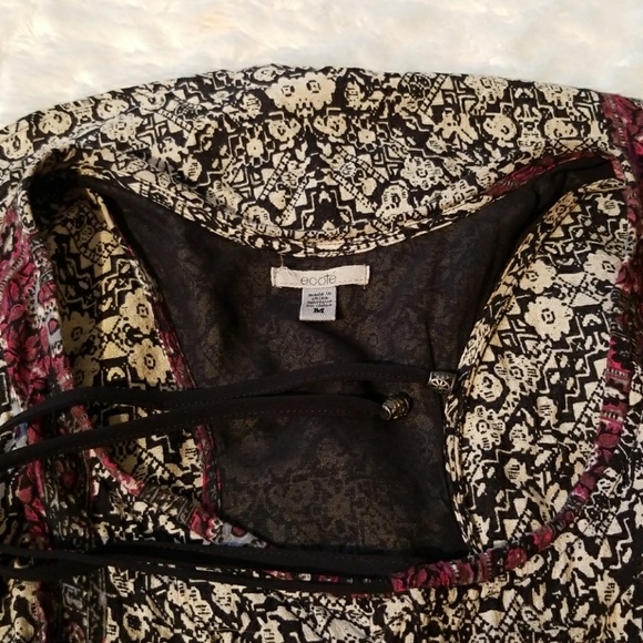 Ecote UO Printed Geometric Racerback Dress Size M - Picture 6 of 8