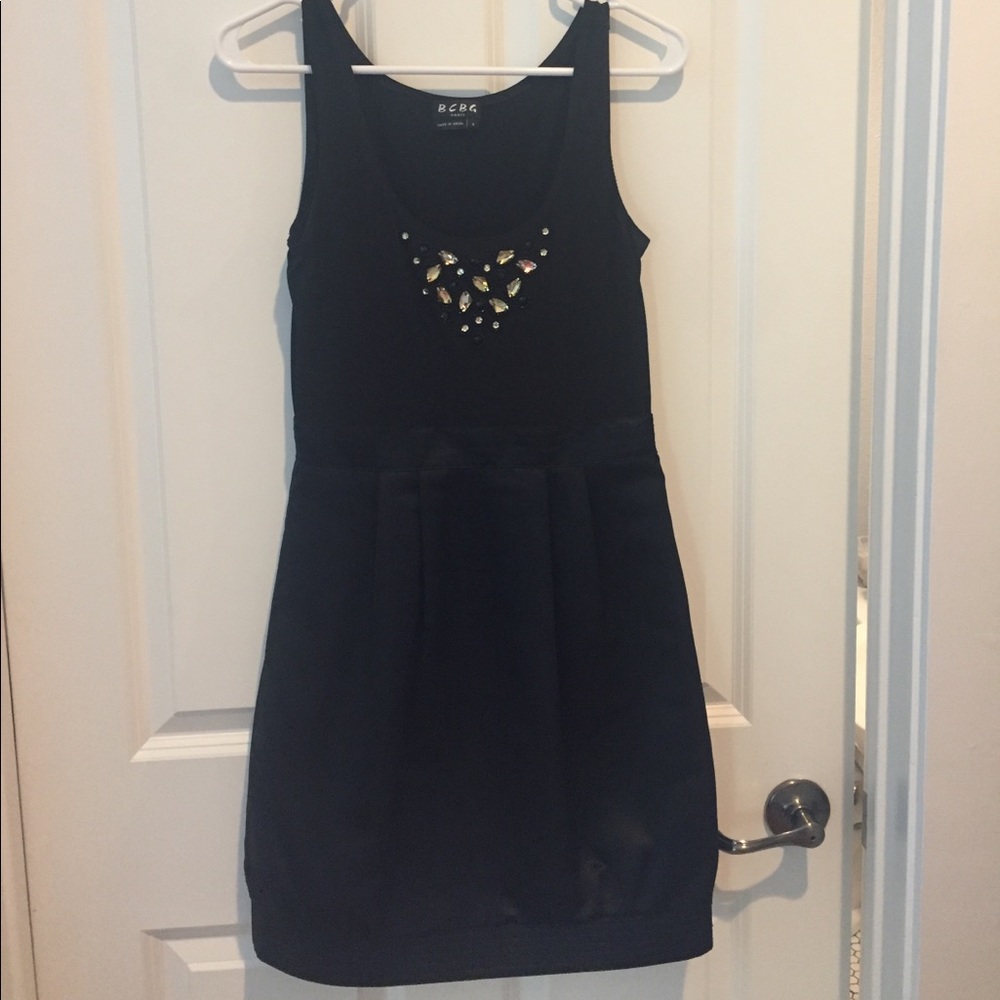 BCBG black party dress