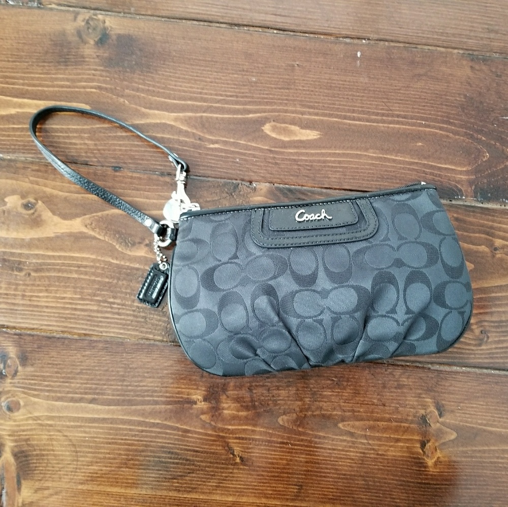 Authentic Coach Wristlet / Clutch