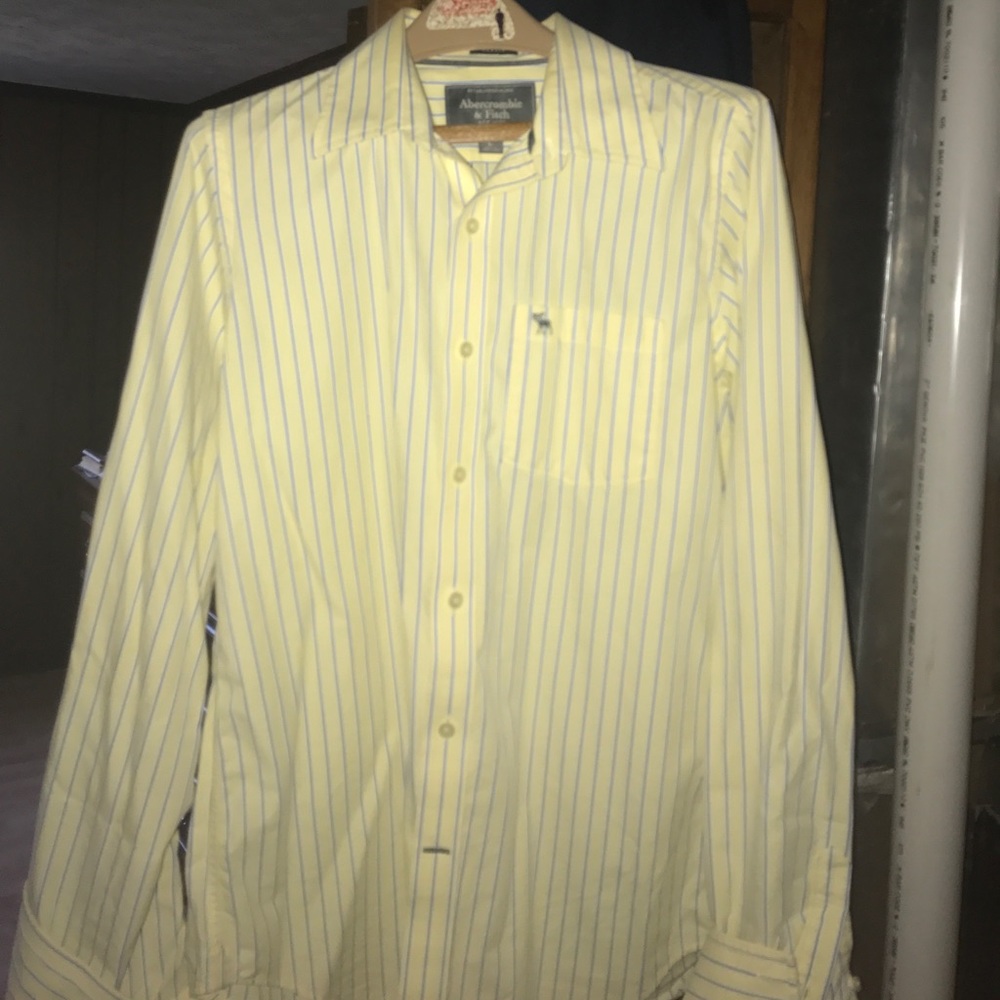 Large Abercrombie and Fitch Long Sleeve Button up