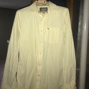 Large Abercrombie and Fitch Long Sleeve Button up